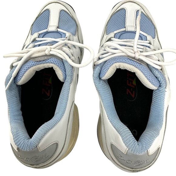 Z-Coil Freedom Classic Sneakers Covered CoiL Blue White US Size 9 EUR 41.5 - Picture 4 of 13